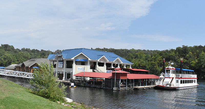 Main Street Marina on the Branson Landing. A client of Service With a Style