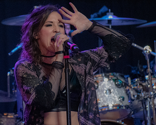 Cian Coey with Starship - Fremont Street - The Vegas Image - Dirk D Myers Photography